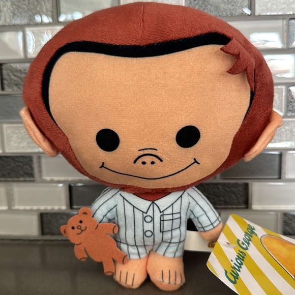 Curious George Pajamas PJ’s Plush / Teddy Bear / Limited Edition / BRAND NEW - Picture 4 of 15